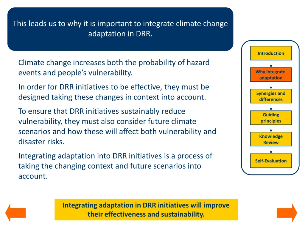 this leads us to why it is important to integrate