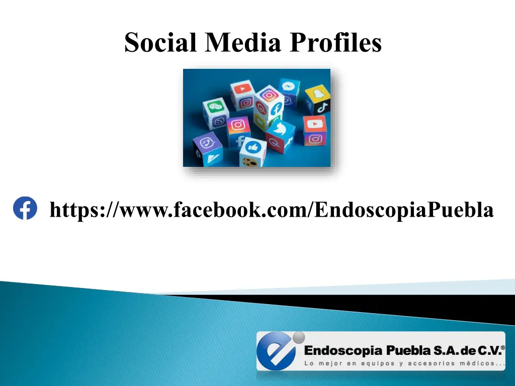 social media profiles