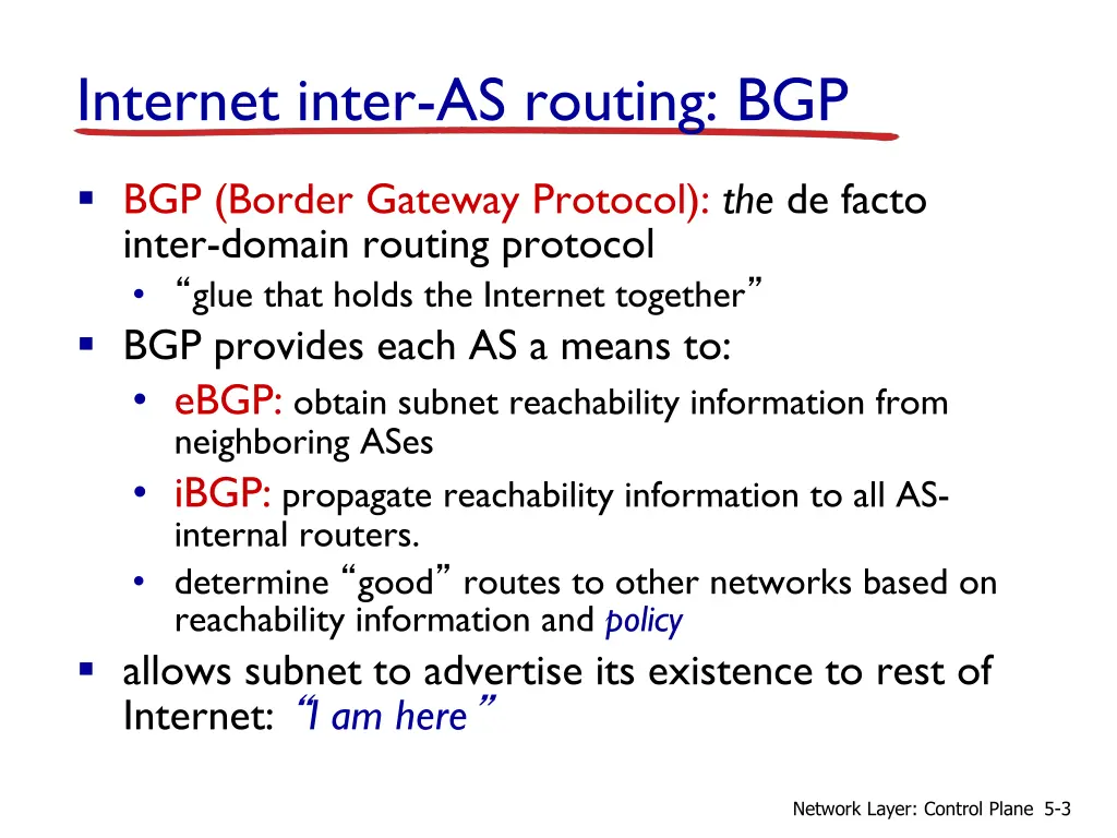 internet inter as routing bgp