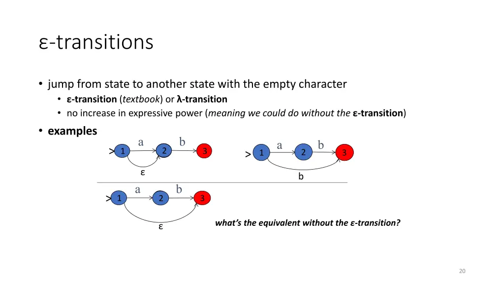 transitions