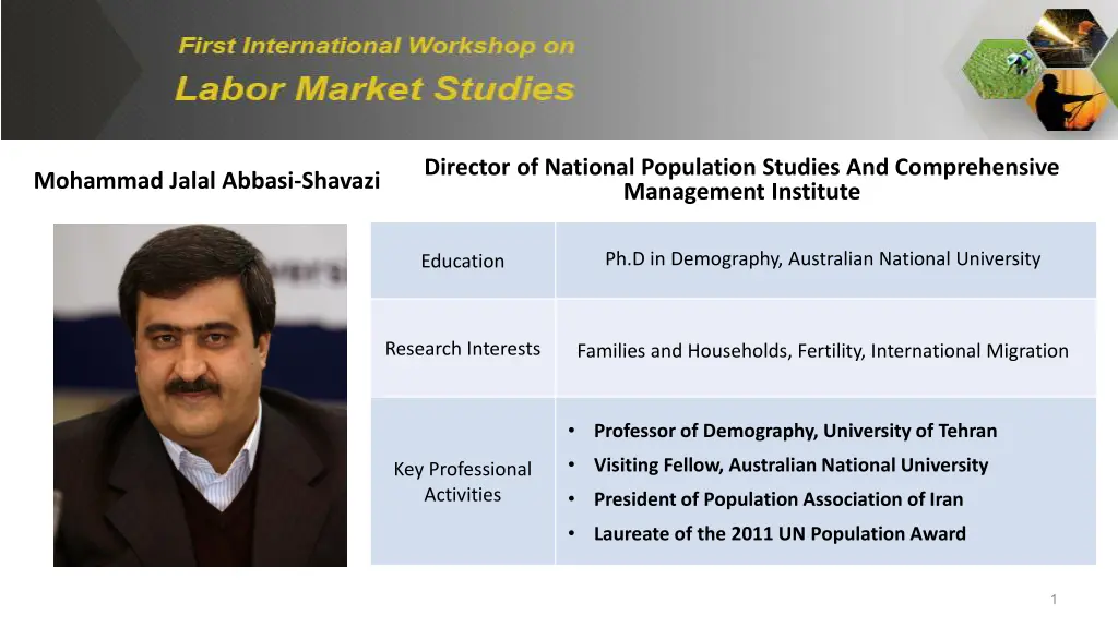 director of national population studies