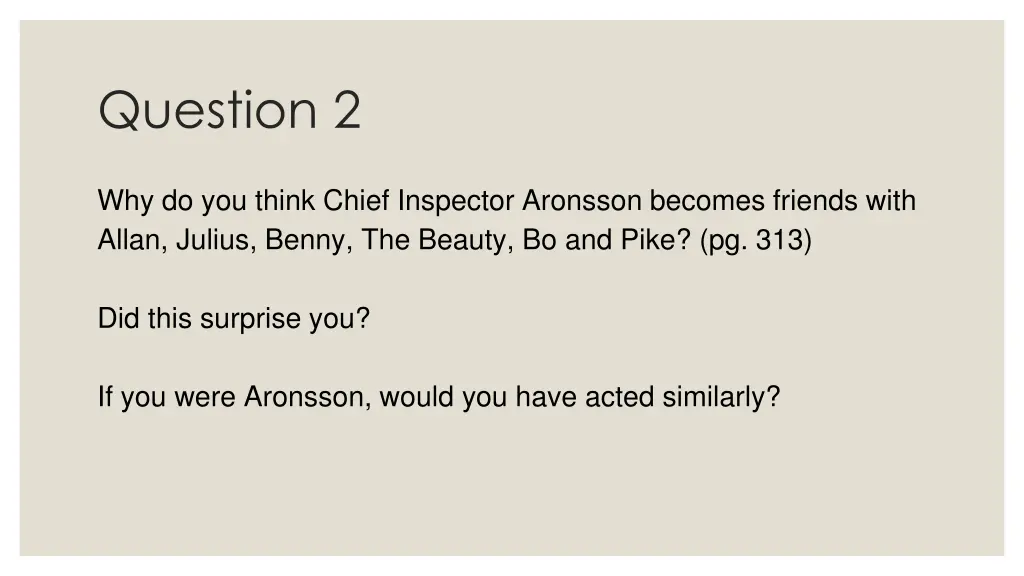 question 2