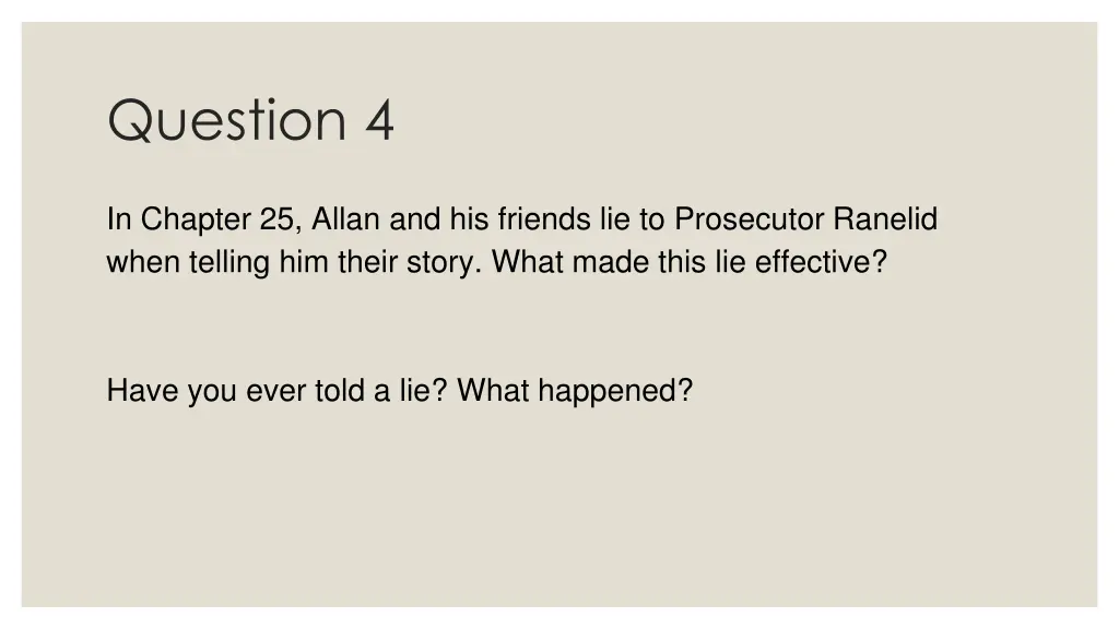 question 4