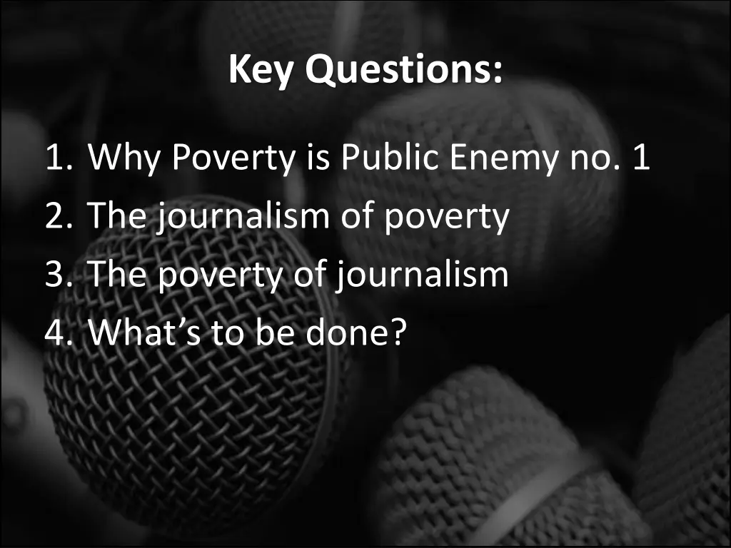 key questions