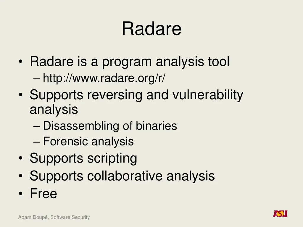 radare