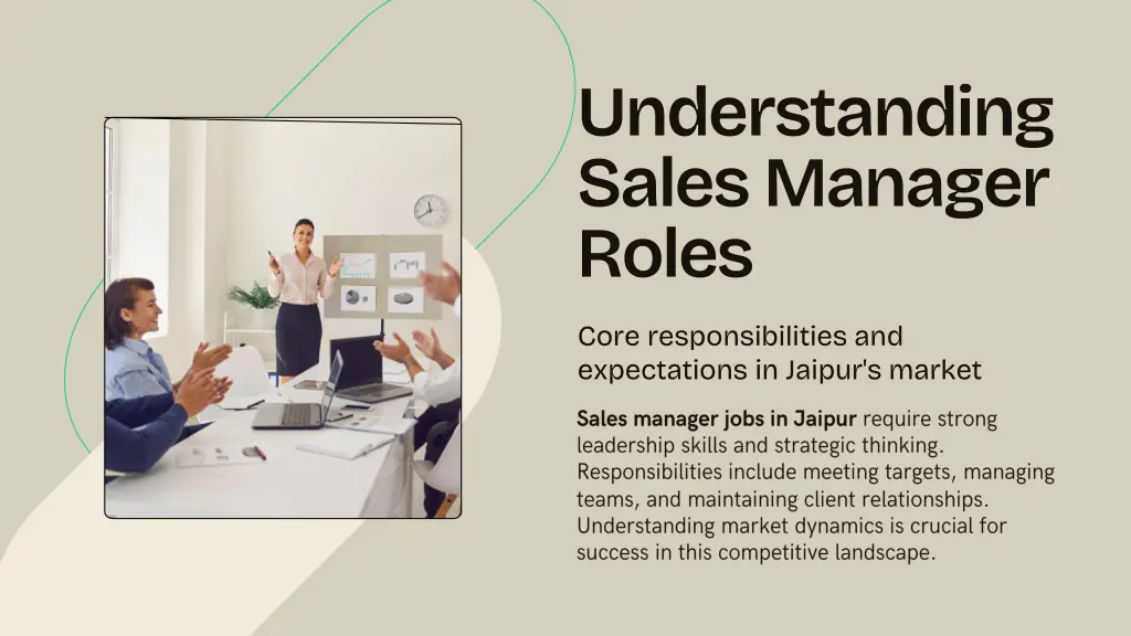 understanding sales manager roles