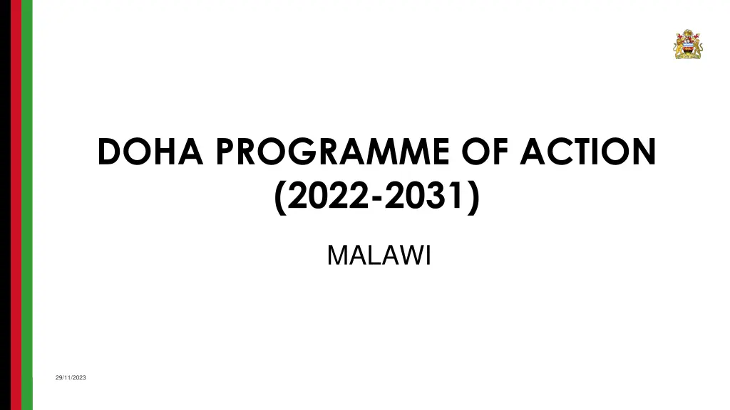 doha programme of action 2022 2031