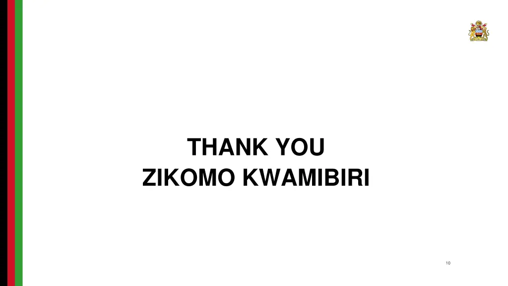 thank you zikomo kwamibiri