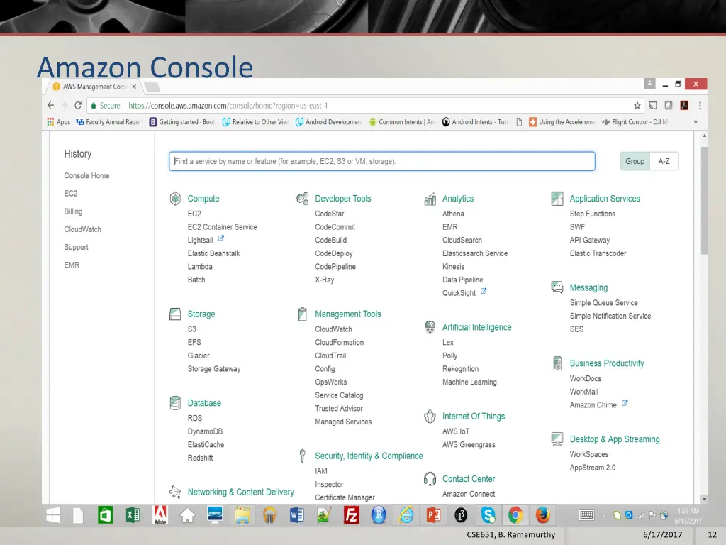 amazon console