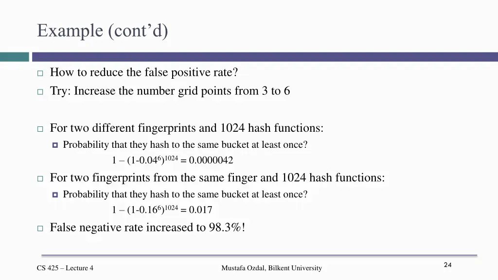 example cont d 1