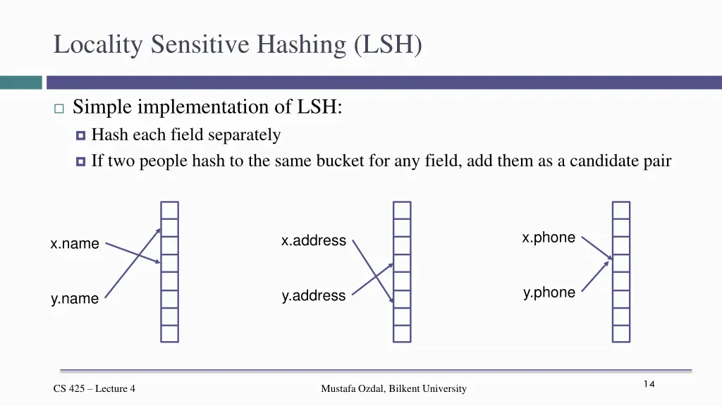 locality sensitive hashing lsh