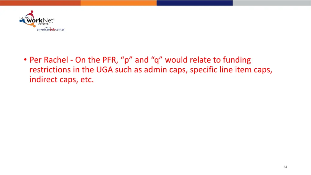 per rachel on the pfr p and q would relate