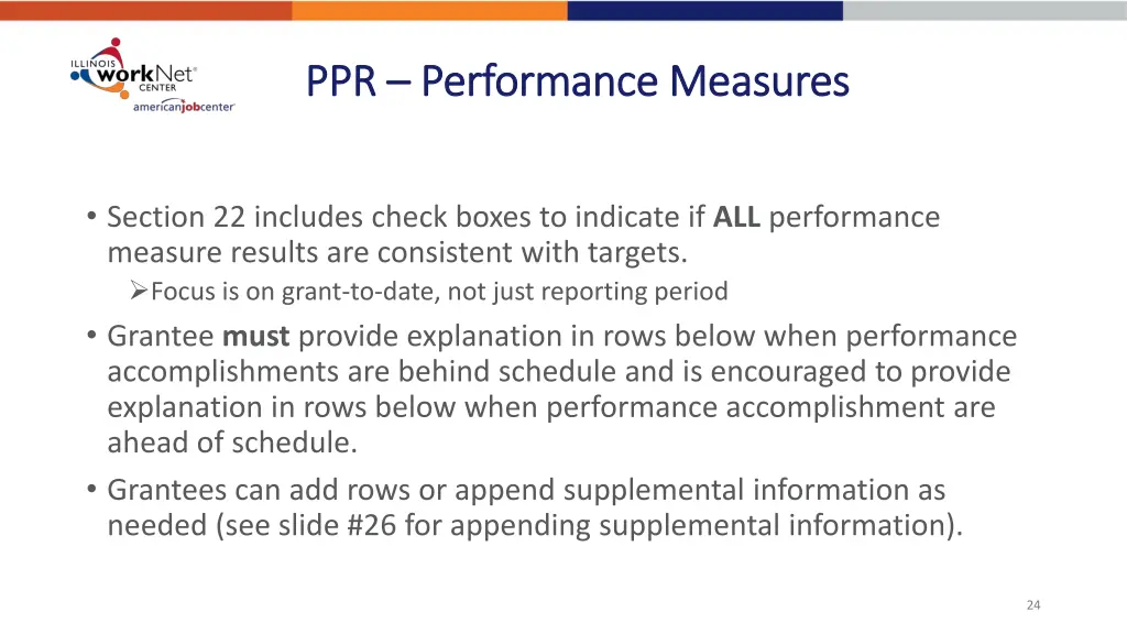 ppr ppr performance measures performance measures 1
