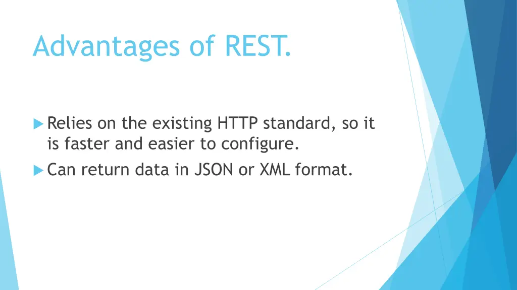 advantages of rest