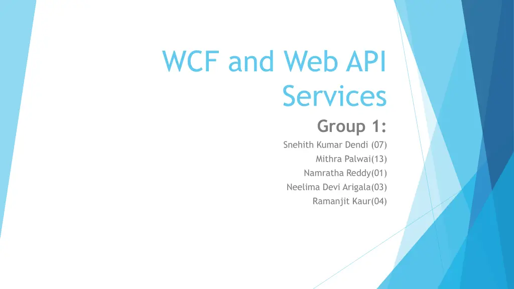 wcf and web api