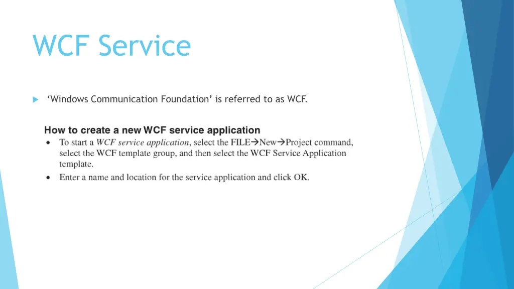 wcf service
