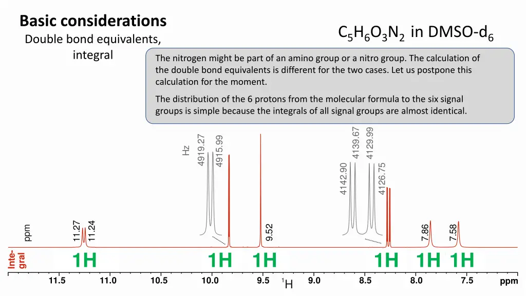basic considerations double bond equivalents