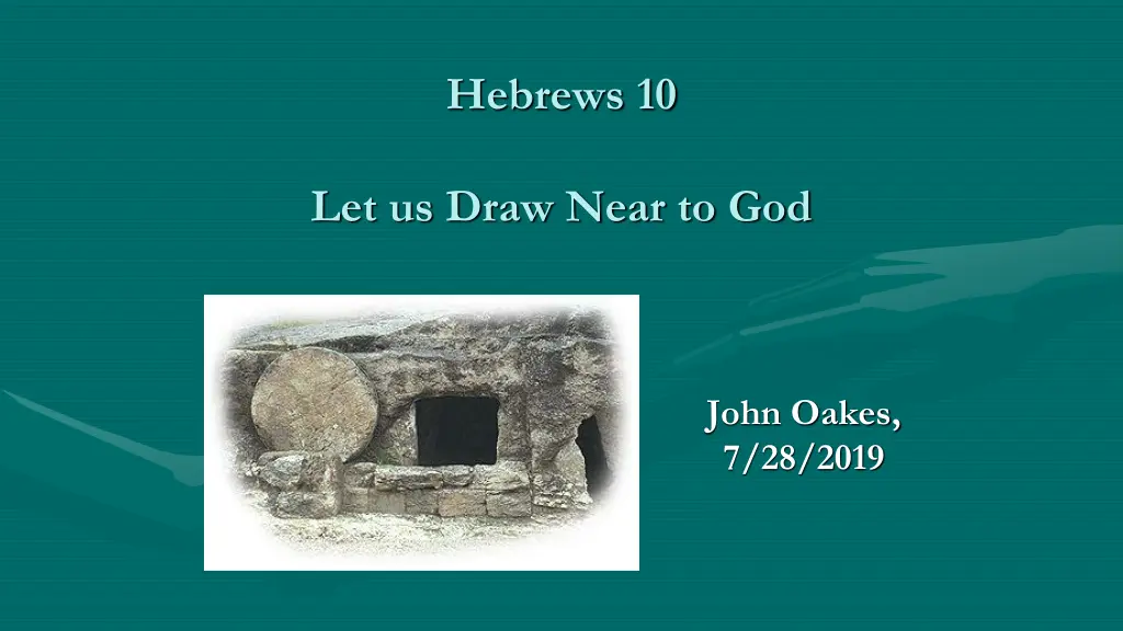 hebrews 10