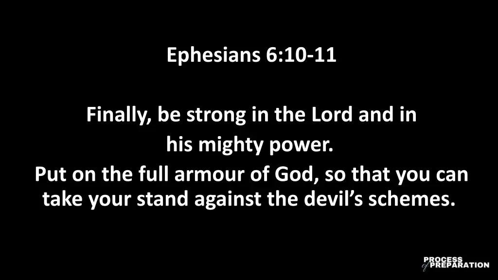 ephesians 6 10 11