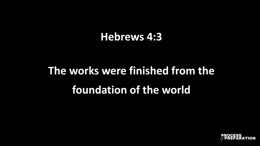 hebrews 4 3