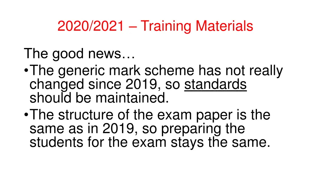2020 2021 training materials 1