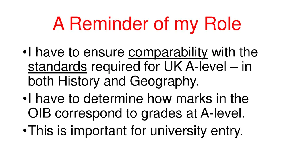 a reminder of my role 1