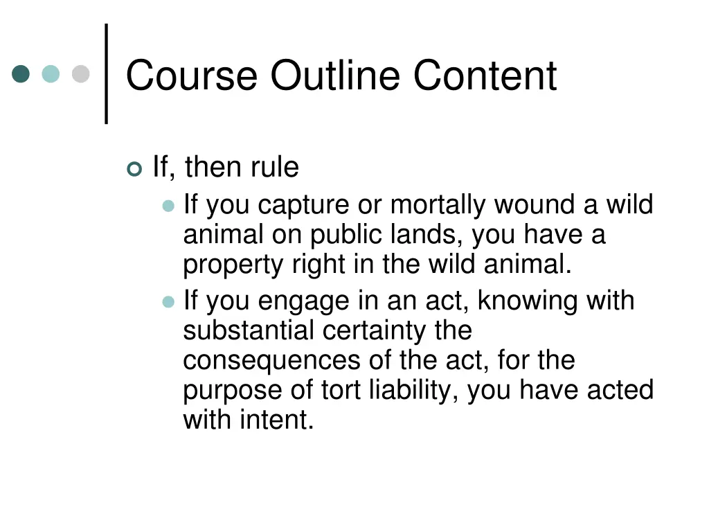 course outline content 5