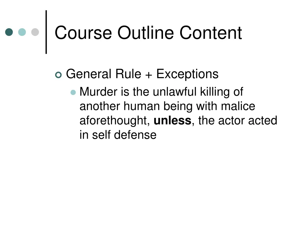 course outline content 9