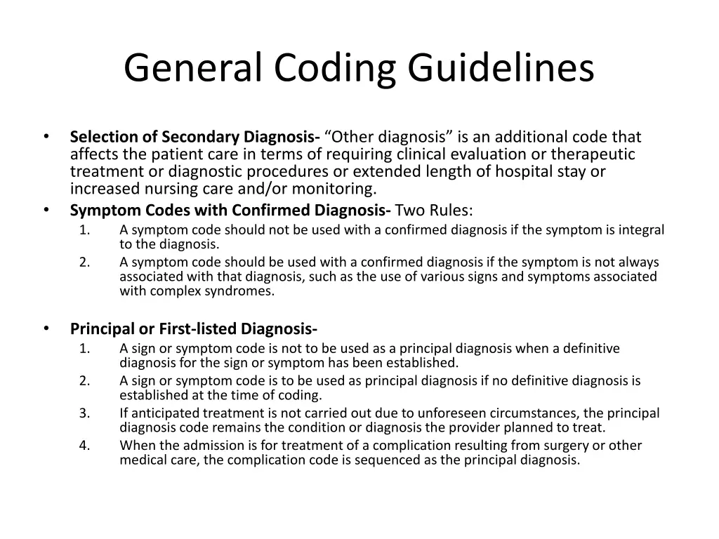 general coding guidelines 4