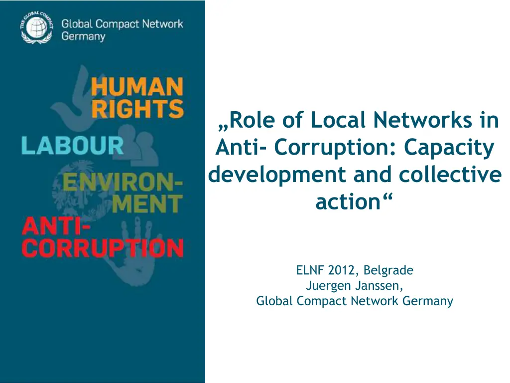 role of local networks in anti corruption
