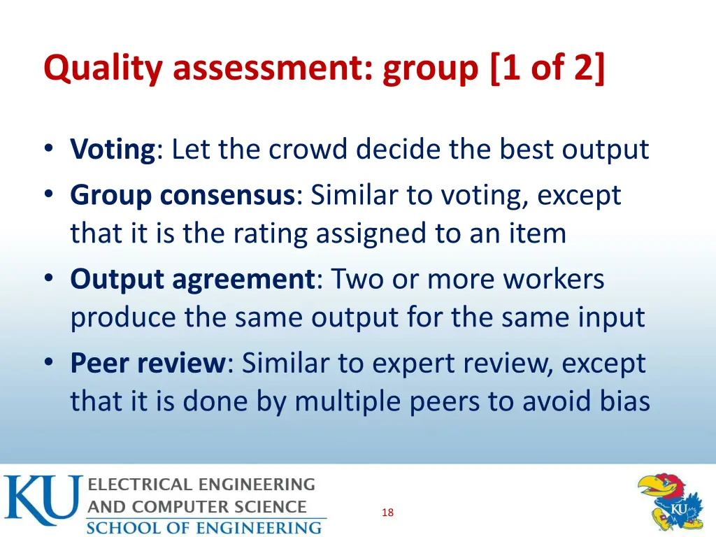 quality assessment group 1 of 2