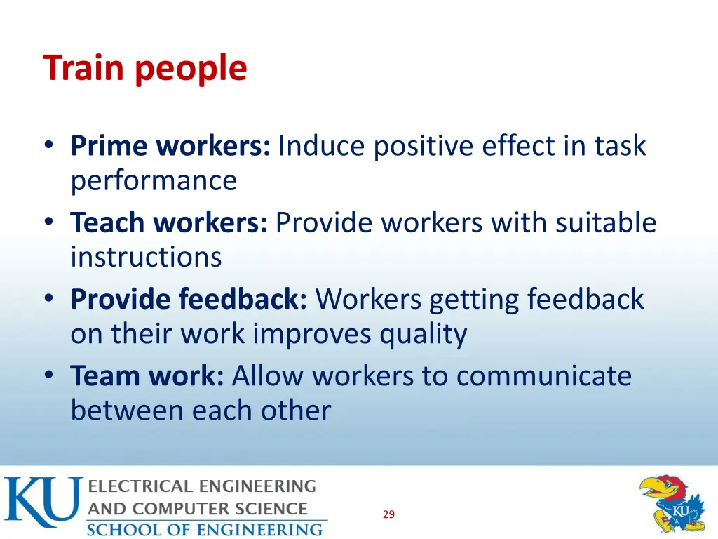train people