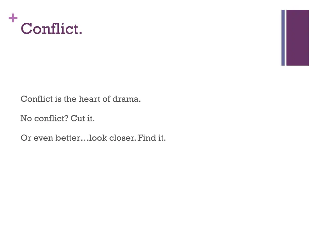 conflict