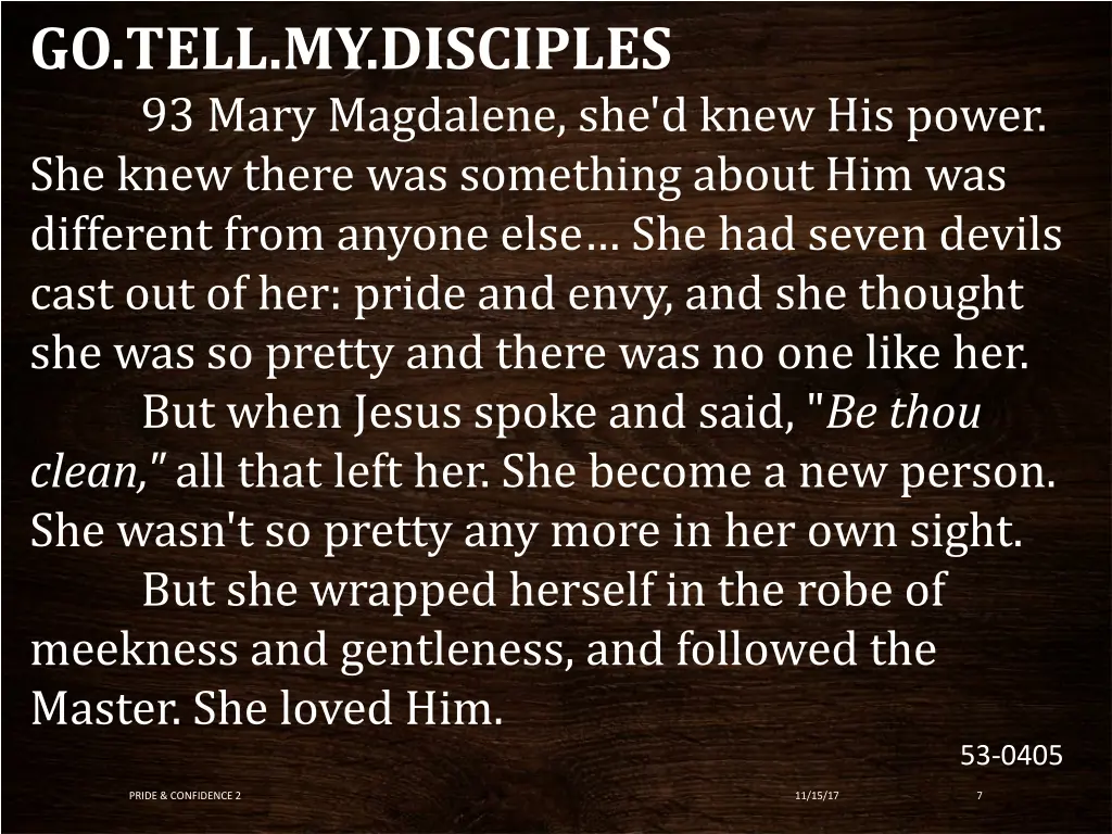 go tell my disciples 93 mary magdalene she d knew