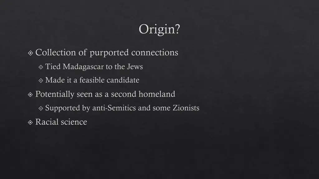 origin