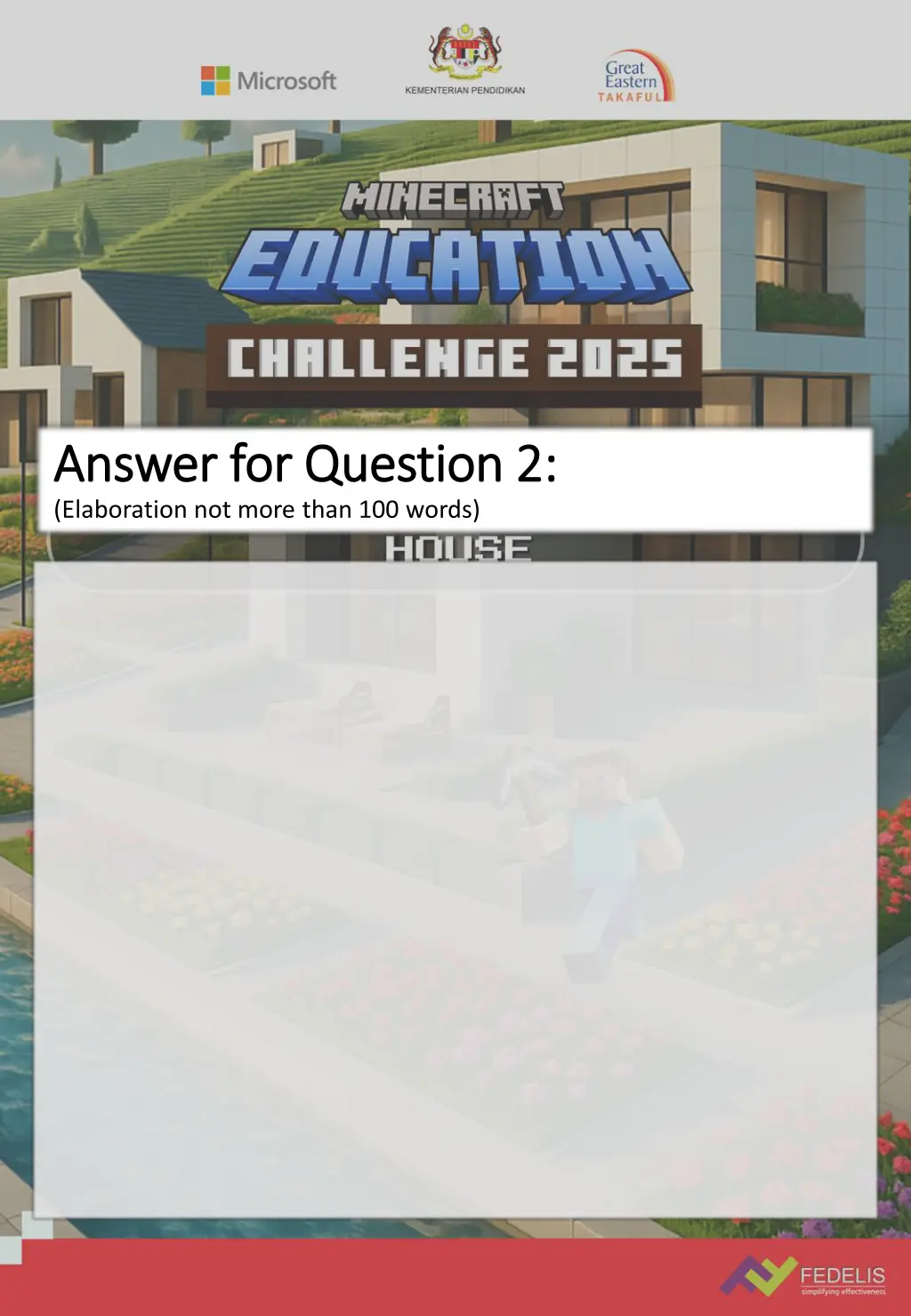 answer for question 2 answer for question