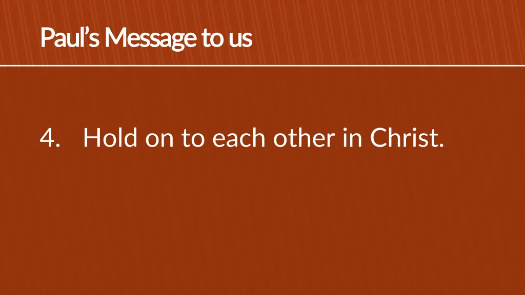 paul s message to us paul s message to us 3