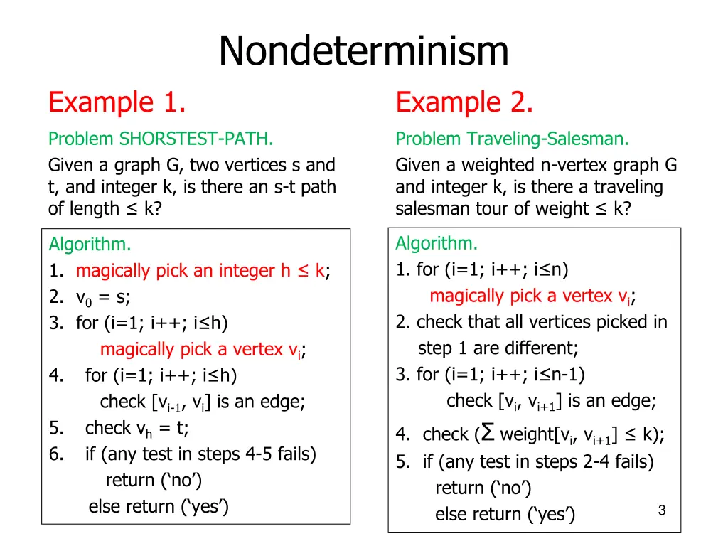 nondeterminism 1