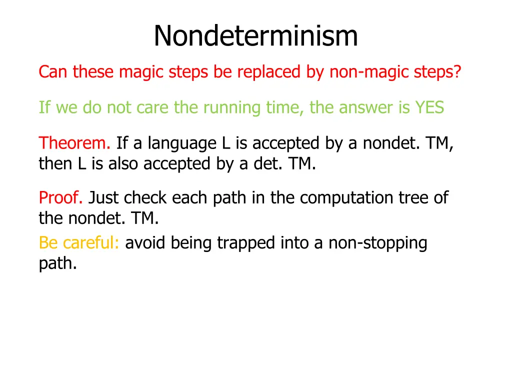 nondeterminism 11