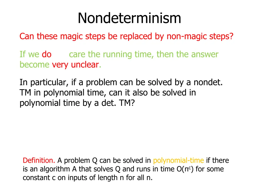 nondeterminism 14