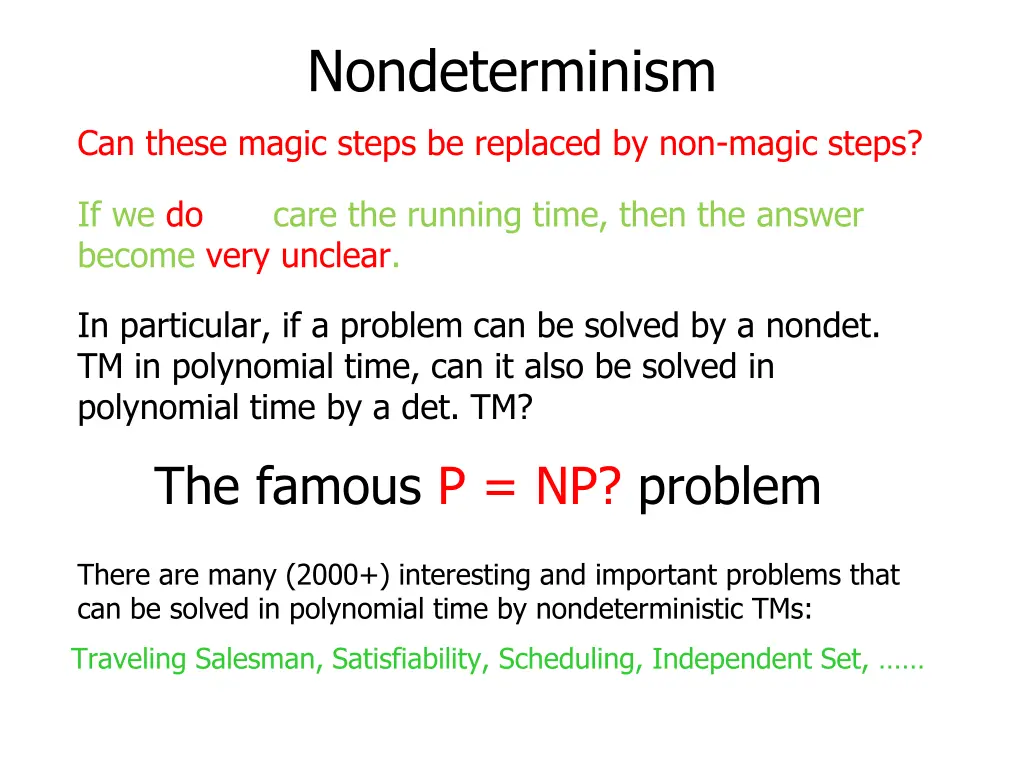 nondeterminism 16