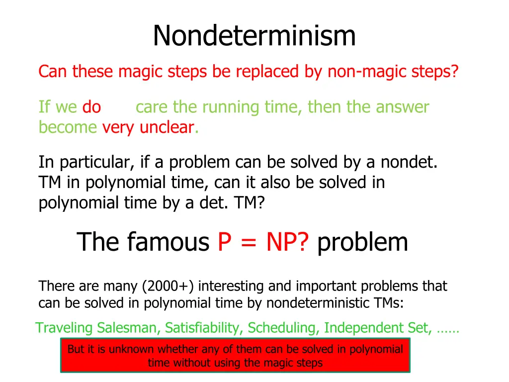 nondeterminism 18