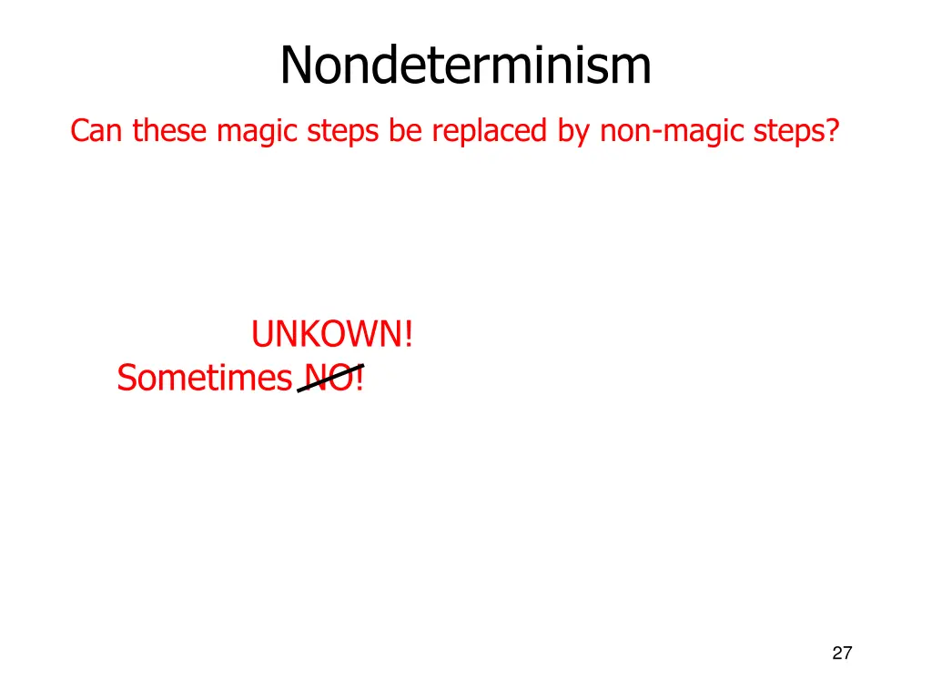 nondeterminism 6