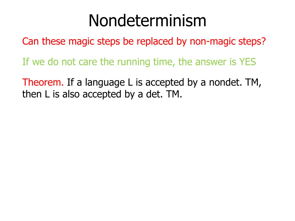 nondeterminism 9