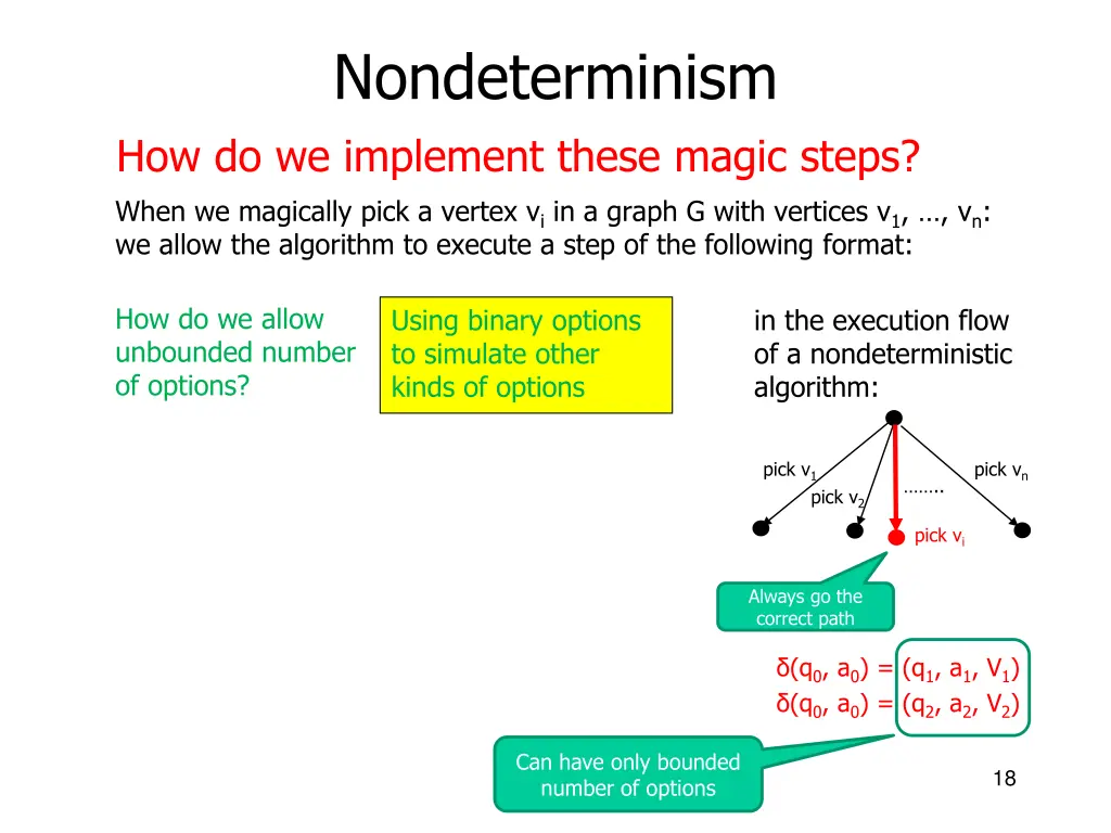 nondeterminism how do we implement these magic 14