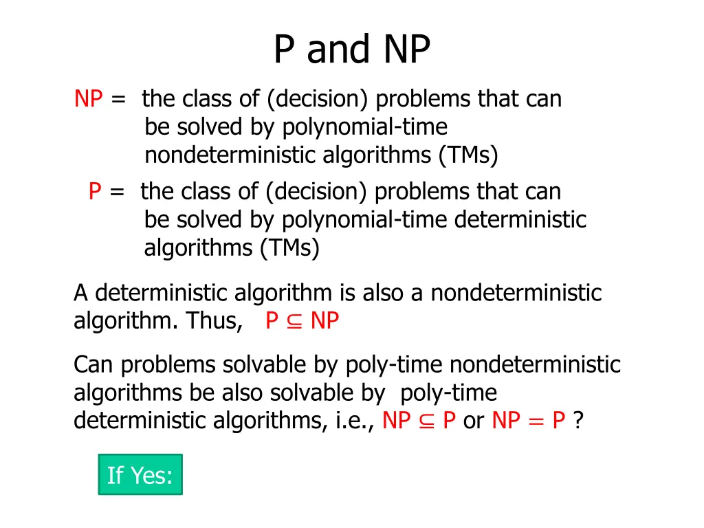 p and np 4