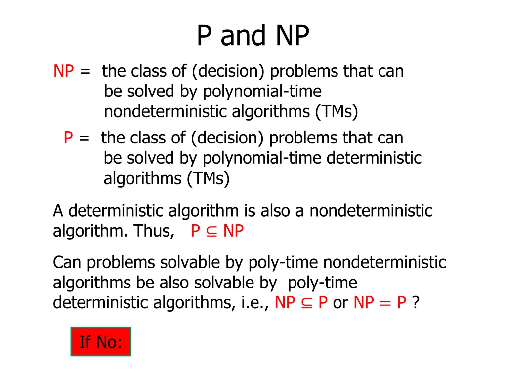 p and np 6