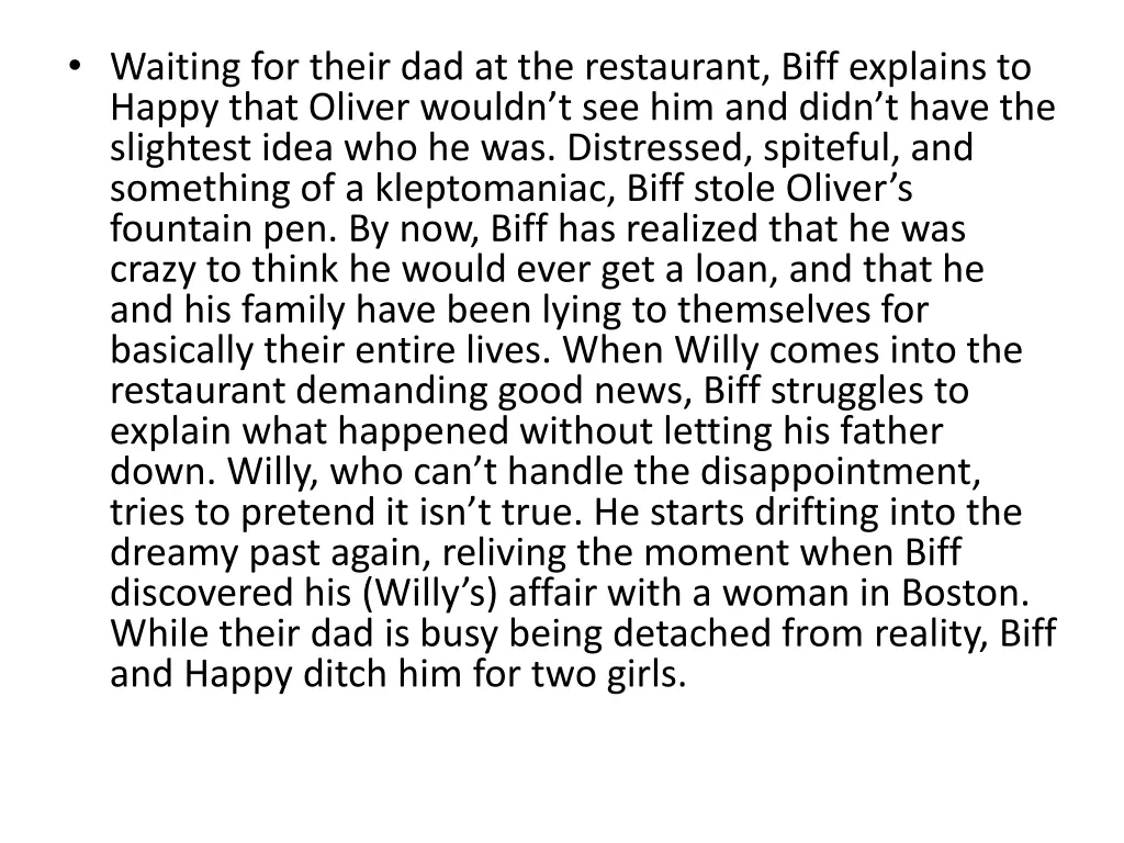 waiting for their dad at the restaurant biff