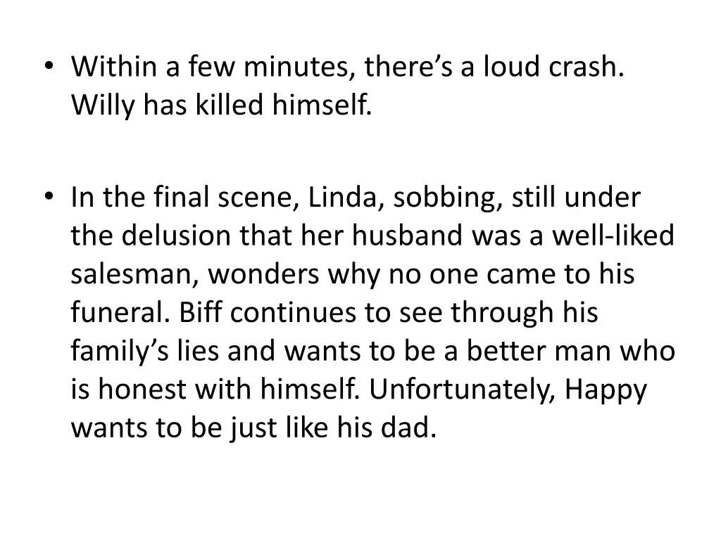within a few minutes there s a loud crash willy