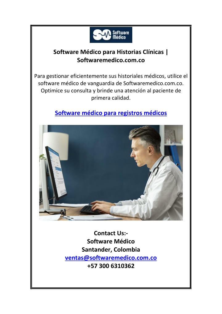 software m dico para historias cl nicas